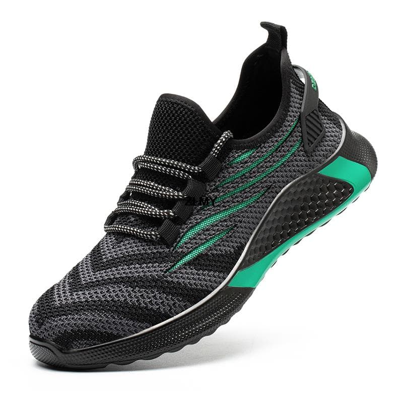 Breathable Safety Shoes Men Women Steel Toe Work Shoes Puncture Proof Work Safety Boots Light Anti-smash Sneaker New Man Fashion 38