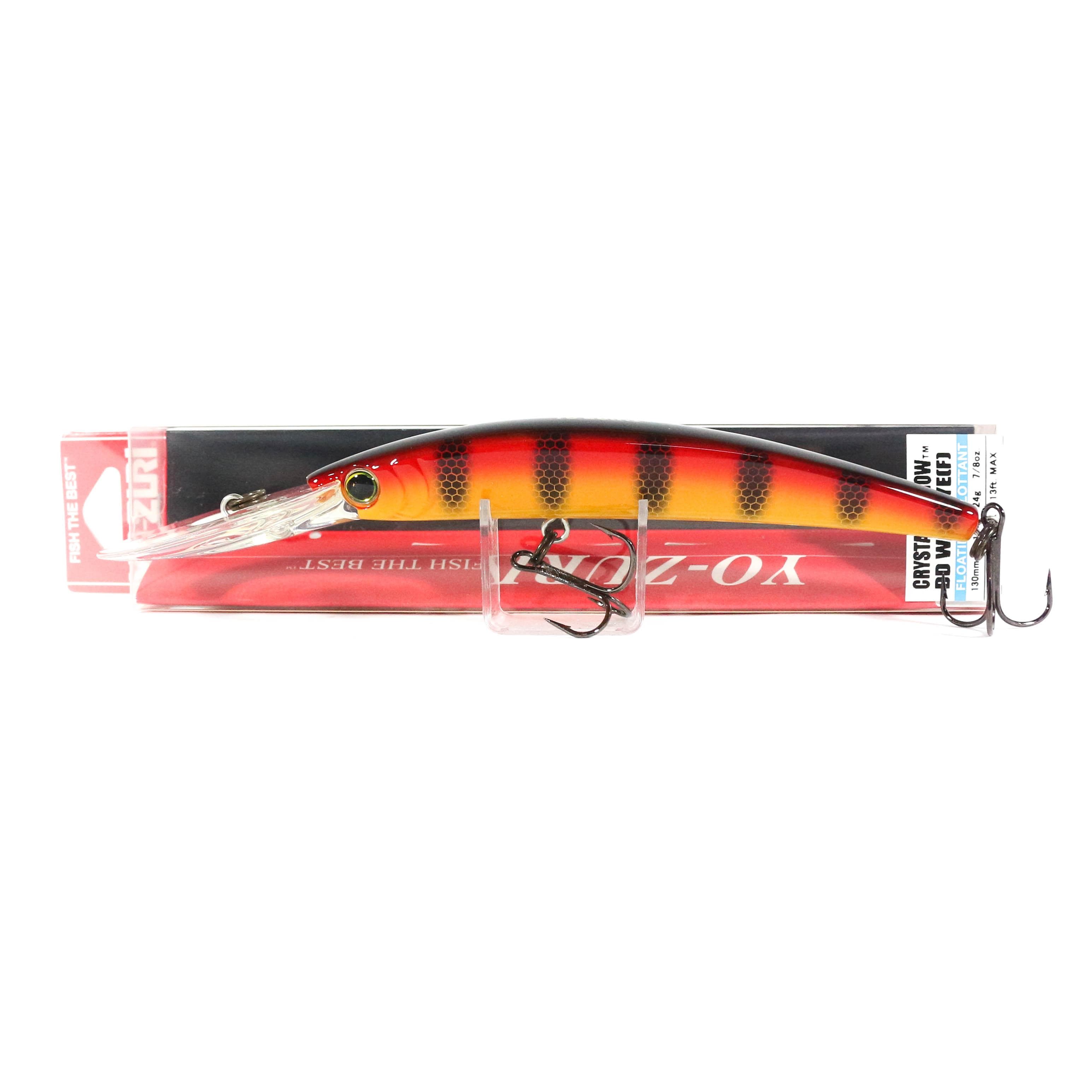 Yo Zuri Crystal Minnow DD Walleye 130 mm Floating Lure R1301-HOPC (3600)