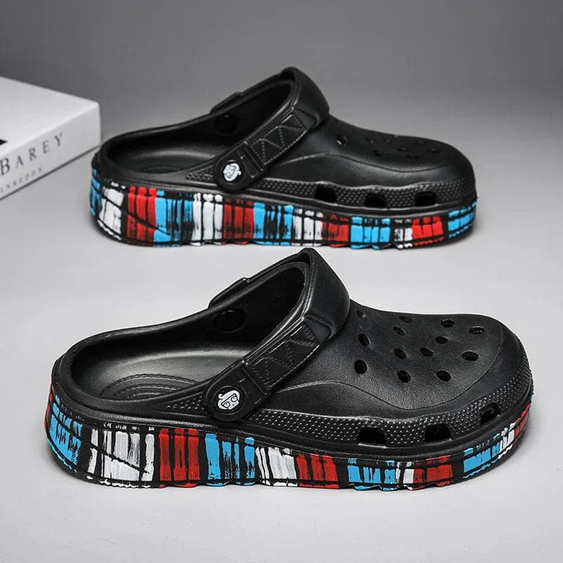 Summer Men Women Slippers Camouflage Platform Clogs Shoe Bech Outdoor SandalsMale Soft EVA Indoor Home Slides Lover Flip Flops 40