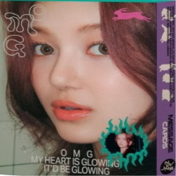 NEWJEANS - 1ST SINGLE 'OMG' MESSAGE CARD VER. [Random Version] DANIELLE