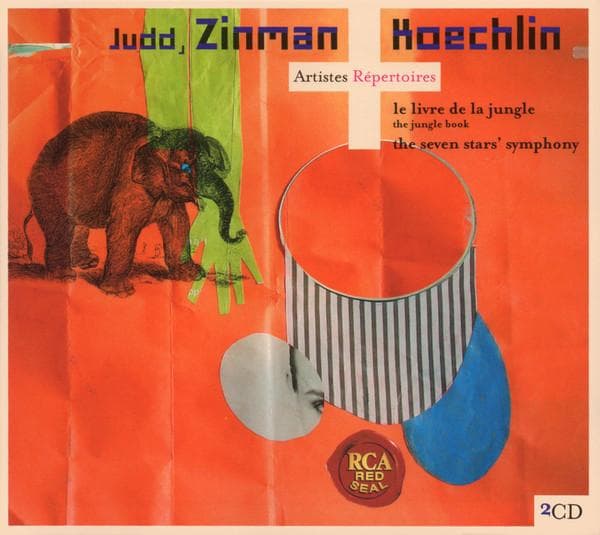 CD CHARLES KOECHLIN, DAVID ZINMAN, JAM - Koechlin: Piano Music 74321845962 RCA Victor Red 2001 France Classical Used