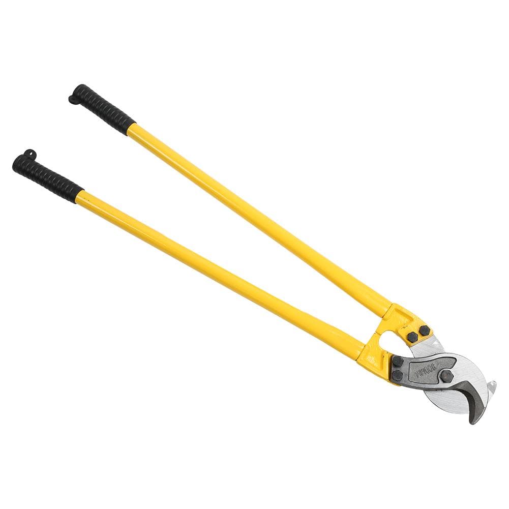 900mm Manual Cable Cutter Industrial Grade Carbon Steel Cable Scissors Tool   less than br more than