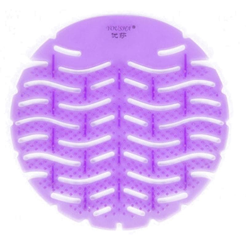 Fragrance Antimicrobial Deodorizer Men Urinal Deodorant Urine Pool Aroma Pad purple
