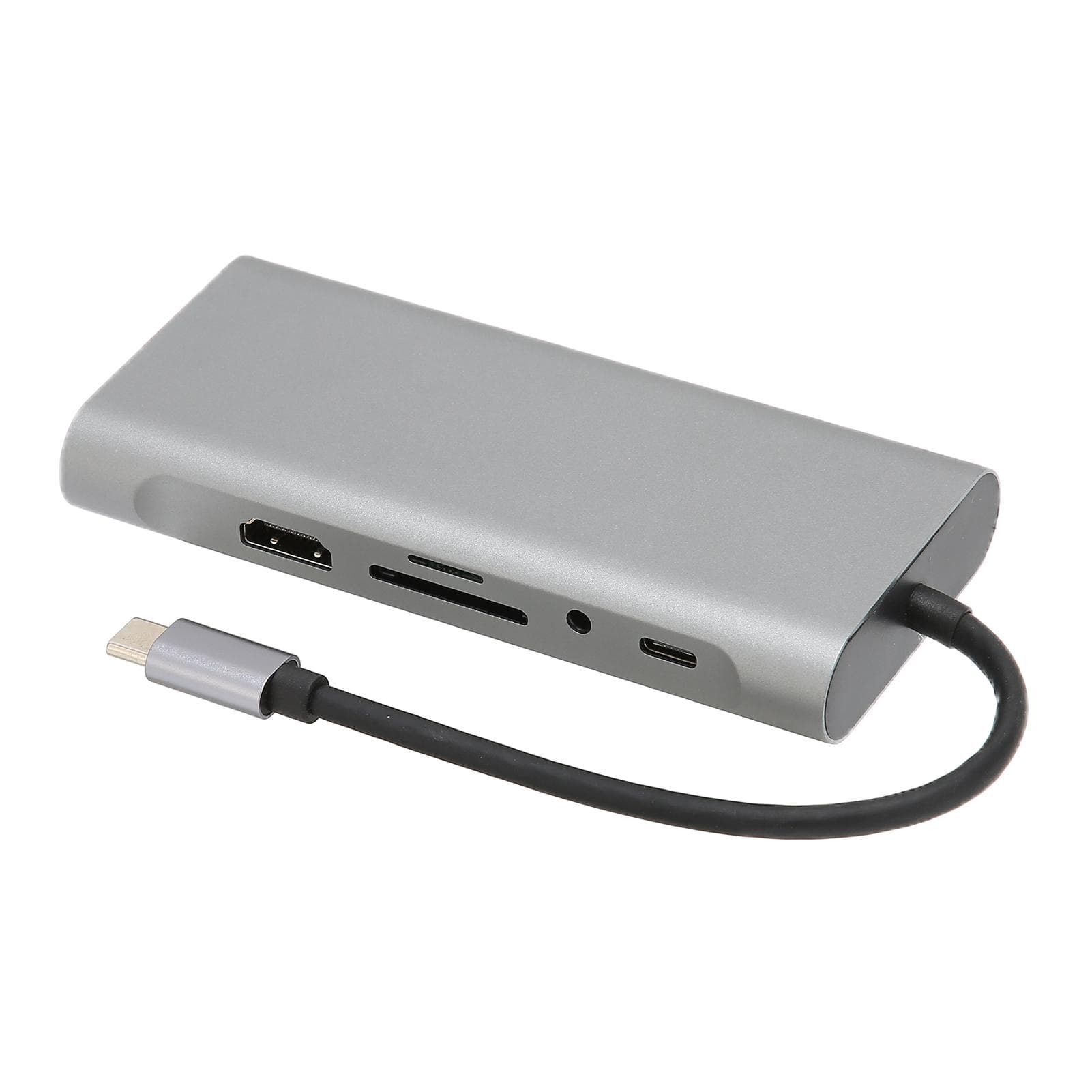 Expansion Dock Type C 11 in 1 Multifunctional Aluminum Alloy Portable Expansion Dock for Type C