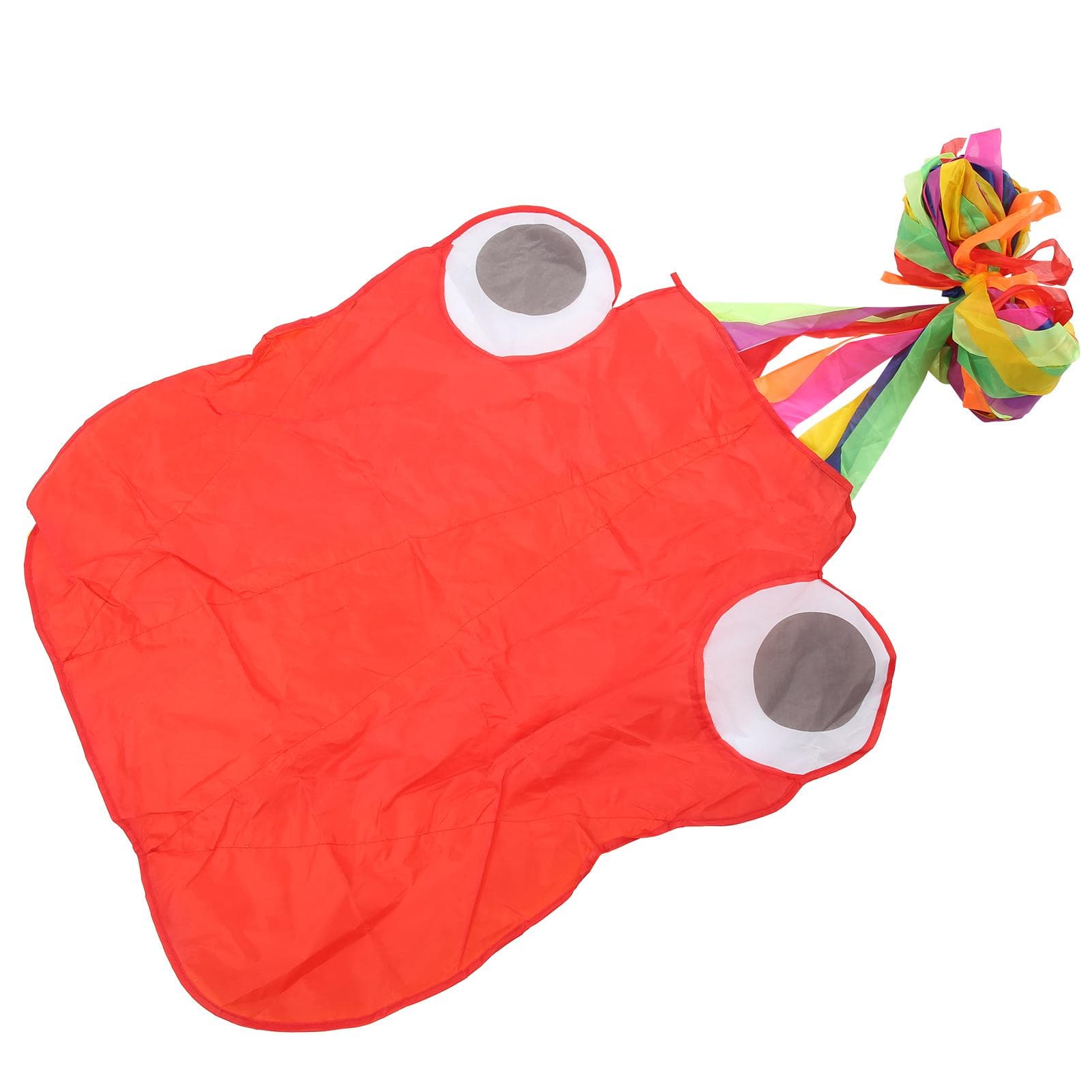 Outdoor Soft Octopus Single Line Kite Animal Shape Kite 4 Meters with 30m Kite Line(Queue coloree