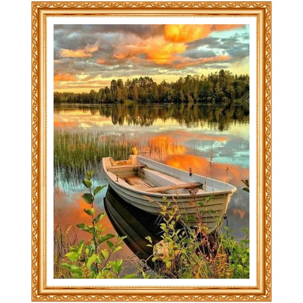 Natural Scenery Full Diamond Painting 3d Picture Image Cross-Stitch Diamond Mazayka Crafts Art 20X30CM