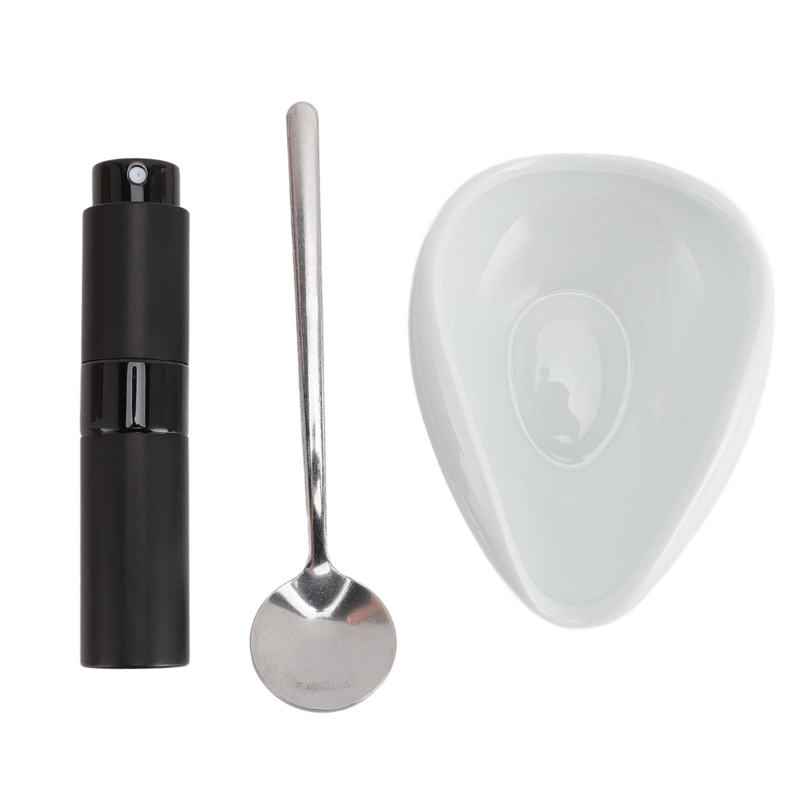 Coffee Bean Dosing Cup Ceramic Single Dose Coffee Bean Measuring Tray with Spray Bottle for Coffee L(for 6.5-9kg)