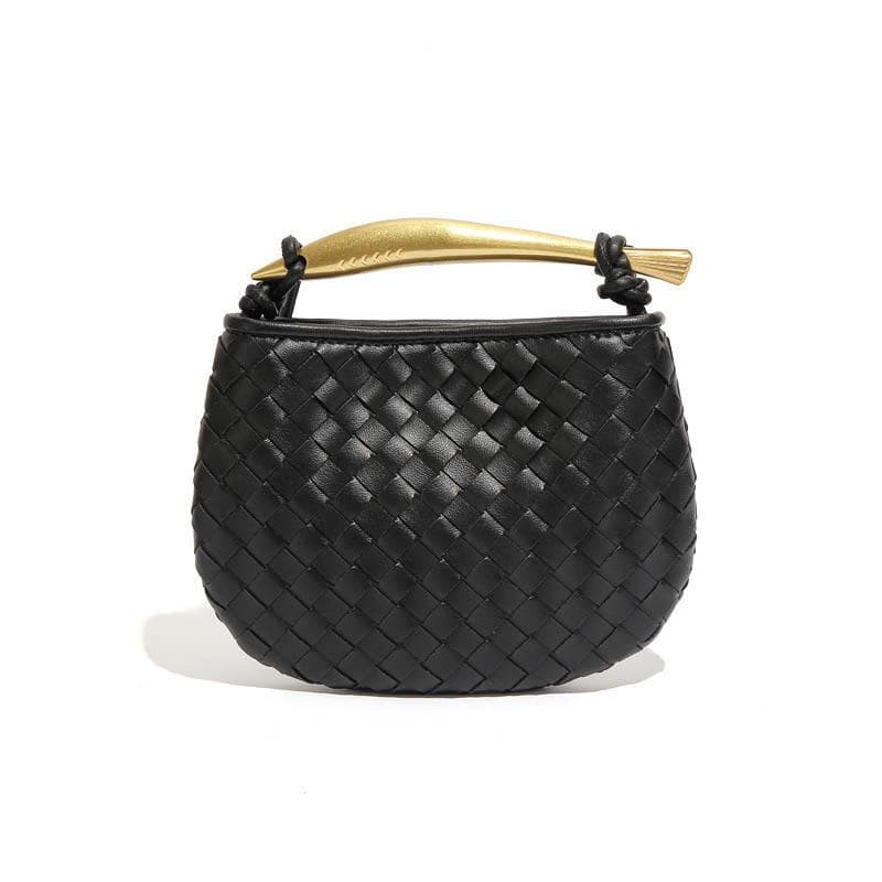 Sardine Series Hand-woven Bags, Fashionable and Casual Mini Handbags, Trendy Single-shoulder Crossbody Women's Bags