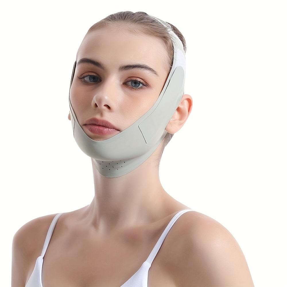 Reusable Face Slimming Bandage V Line Face Shaper Women Chin Cheek Lift Up Belt Facial Massage Strap Face Beauty Tools