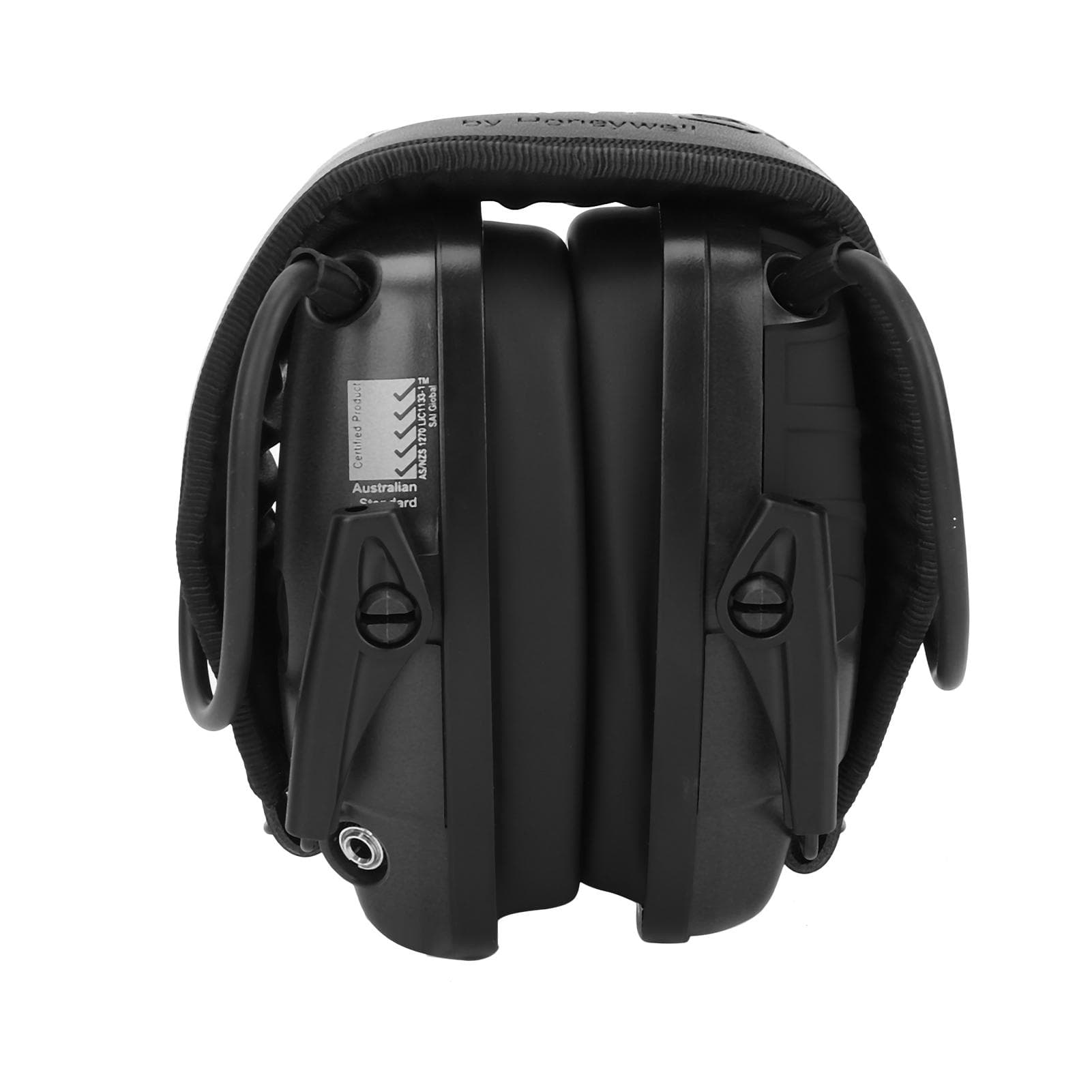 Noise Reduction Safety Earmuffs Ear Protection Foldable Shooters Hearing Protection EarmuffBlack black