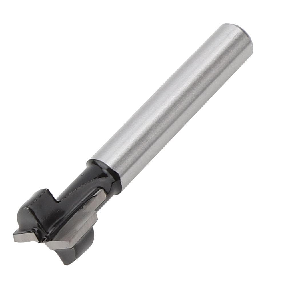 Woodworking Milling Cutter Hard Alloy 6 x 38 Keyhole Knife Cutter Bit Accessory