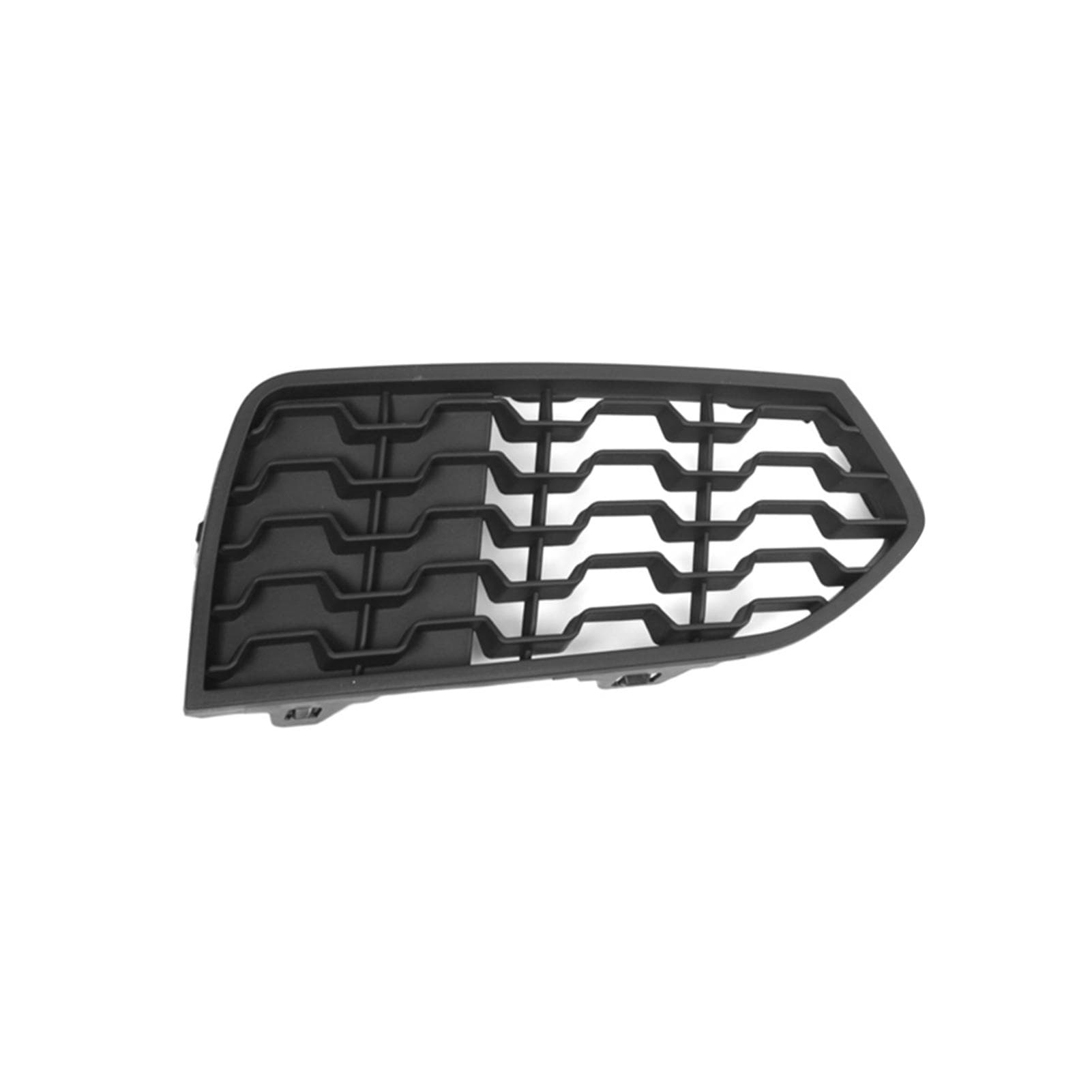 Front Bumper Grille Right Replacement for BMW F22M 2013-2017 51118056798 Without fog light hole-Right black
