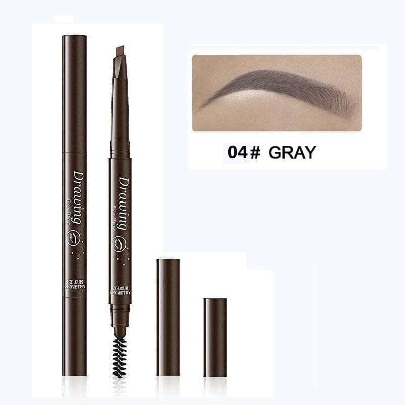 Eyebrow Pencil Makeup Tint Natural Long Lasting Paint Tattoo Eyebrow Waterproof Black Brown gray