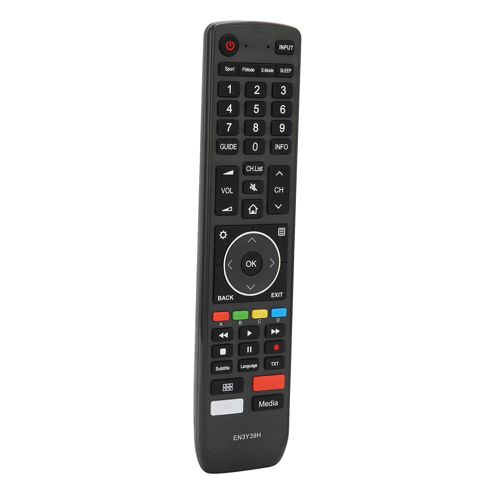 Replacement Remote Control for Hisense H50U7A H55U7A H65U7A H43A6500 H50A6500 H55A6500 H65A6500 LCD