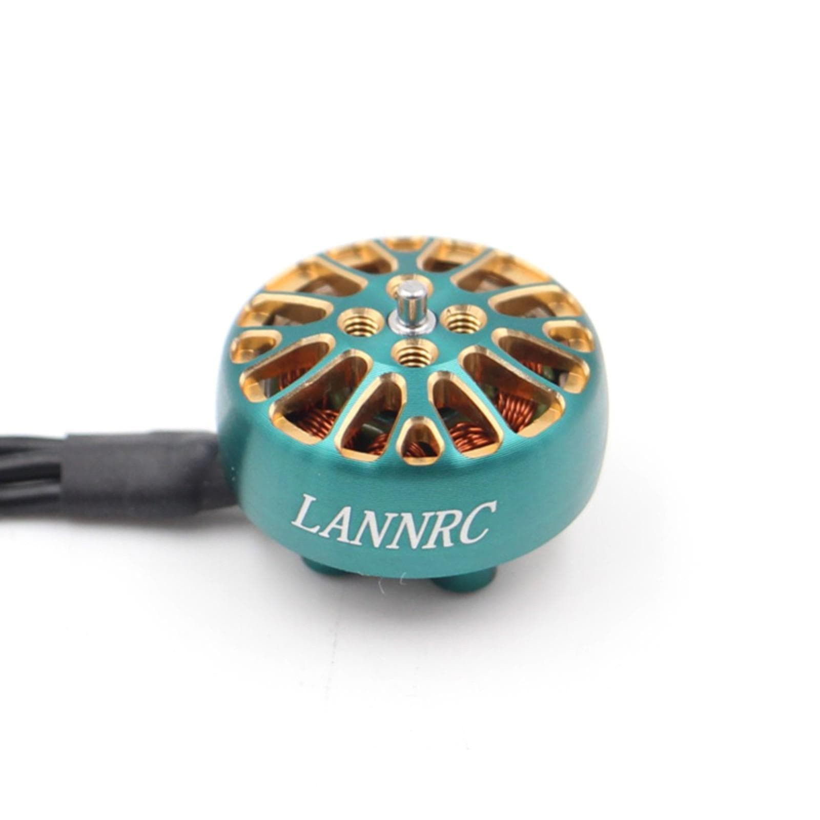 LANNRC 1404 PLUS 4600KV Brushless Motor 2~4S Lipo 1.5mm Shaft Diameter for 2~4inch Toothpick 1PCS-4600Kv green