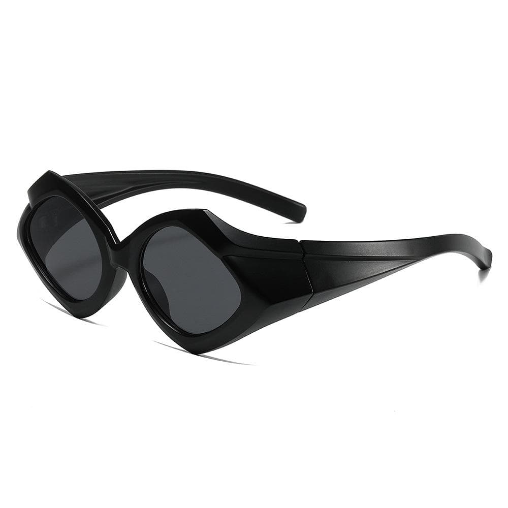 Y2K PUNK Cat Eye Sunglasses Women Vintage Square Shades UV400 Protection Unisex Sports Eyewear Gafas De Sol as picture