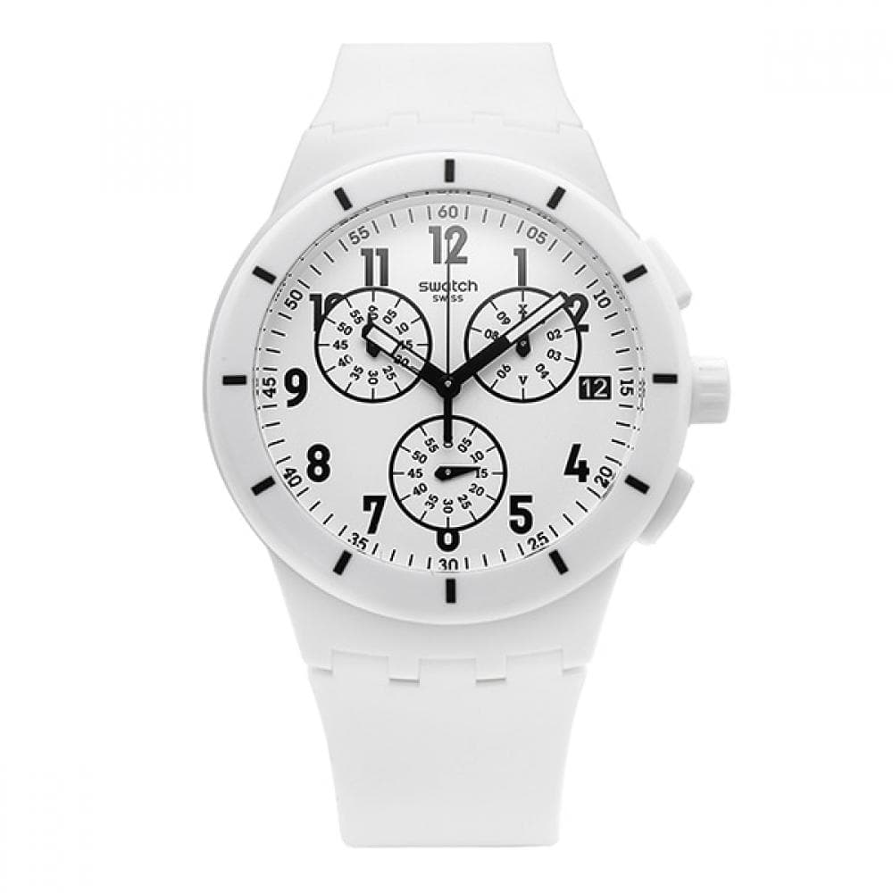 SWatch SuSw402 Twice Again Men S Urethane Watch SUSW402