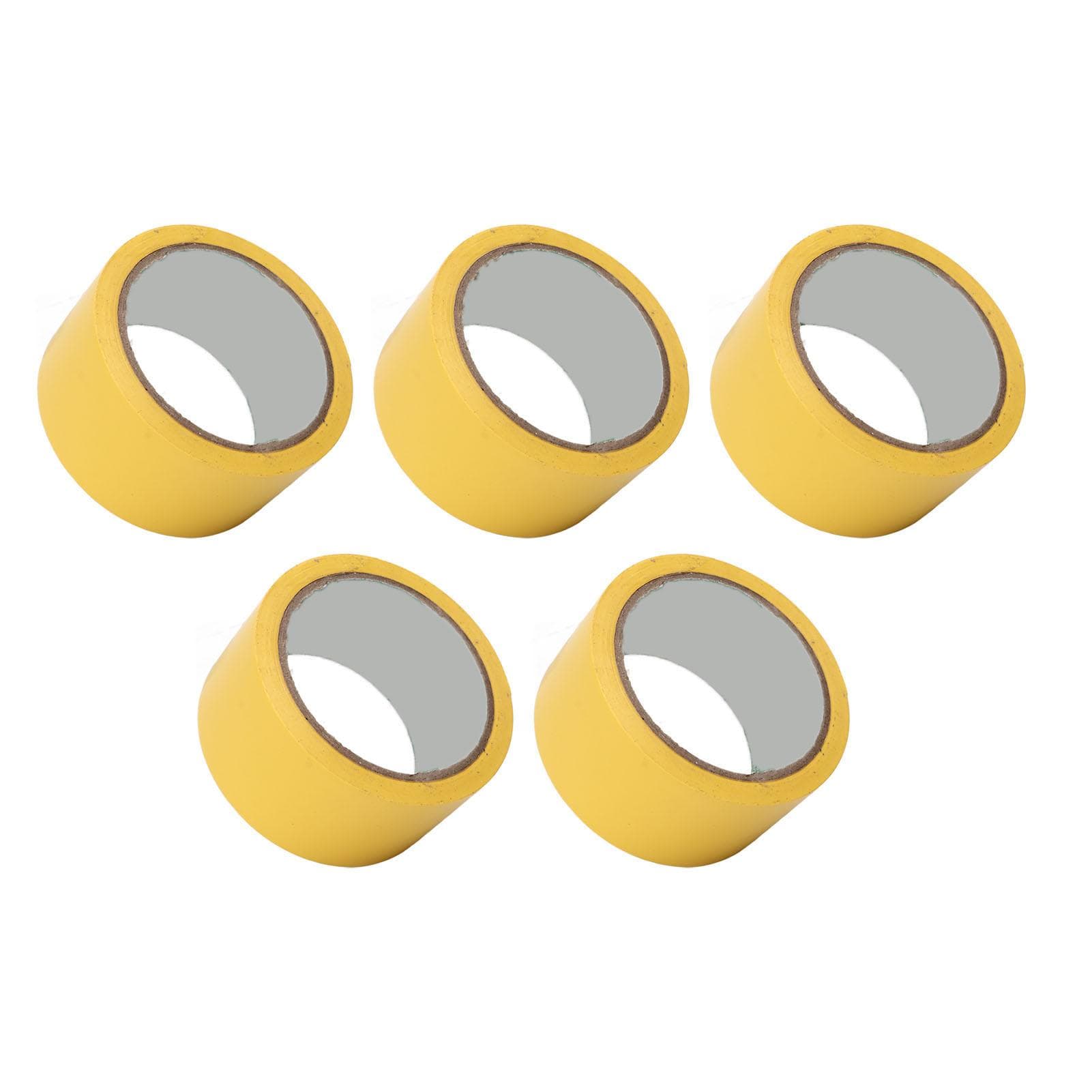 5Pcs Floor Marking Tape 5cm Width Floor Adhesive Tape for Marking Line Competition Field Gymnasium
