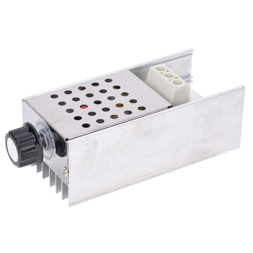 10000W 220V SCR AC Electronic Voltage Regulator Dimming Speed Regulation Thermostat with shell