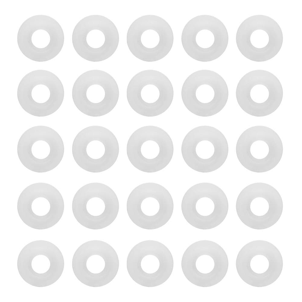 25Pcs Beer Swing Flip Top Bottle White Silicone Gaskets Home Brew Beer Soda Bottle Seal Gasket