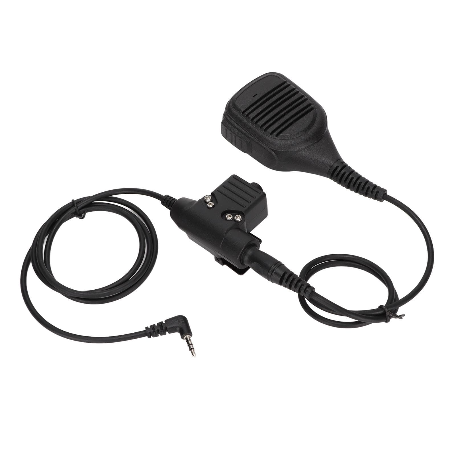 7.1mm Shoulder Microphone Two Way Radio Speaker Mic with U94 PTT for Xiaomi 1S2S Intercom