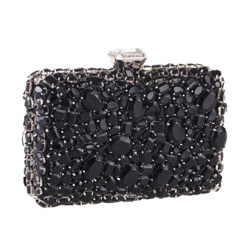 SCIONE Crystal Evening Bag Beaded Day Clutches Lady Wedding Purse Rhinestones Handbag for Women Bag