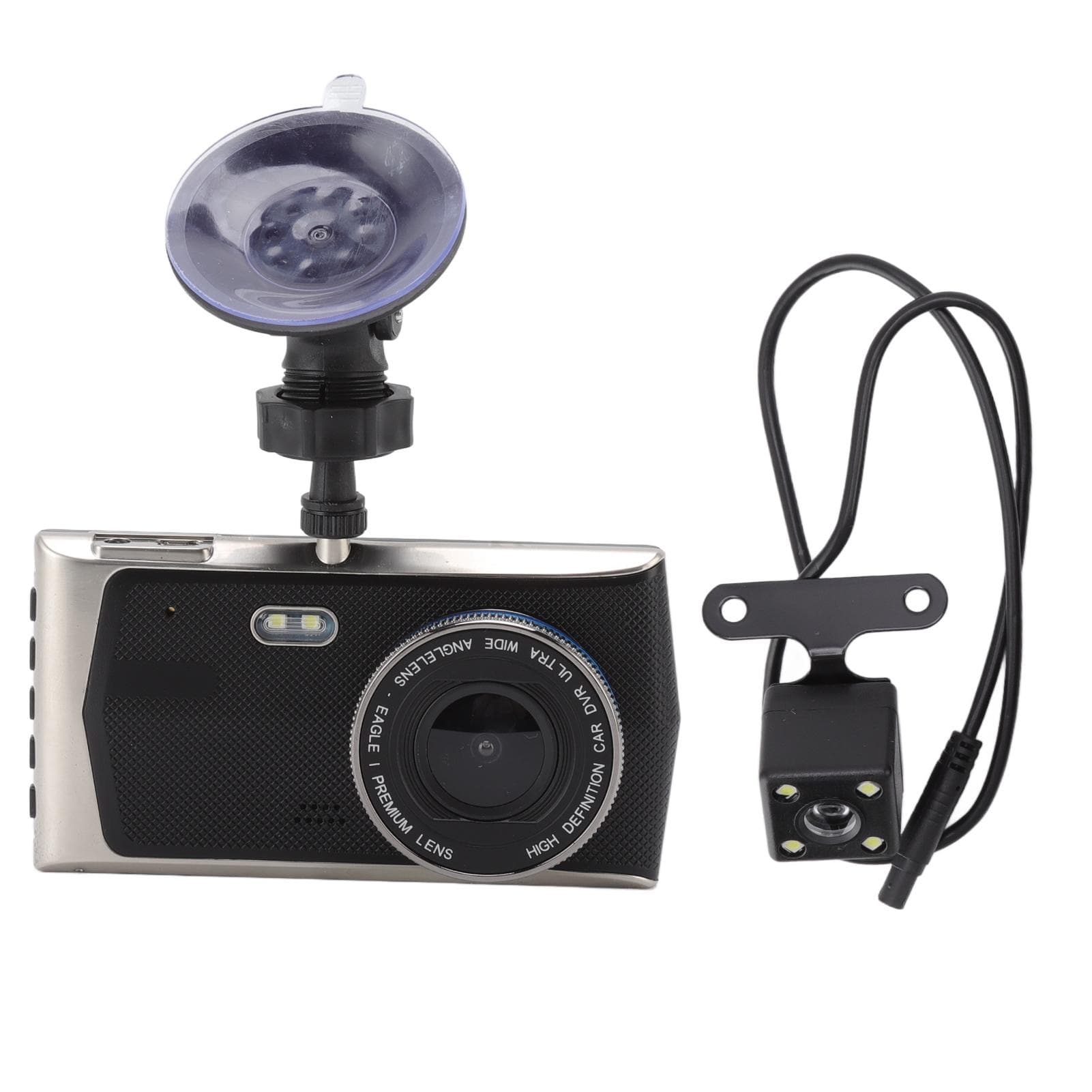 Driving Recorder Double Lens HD Loop Recording Motion Detection Car Recording Camera For Vehicles