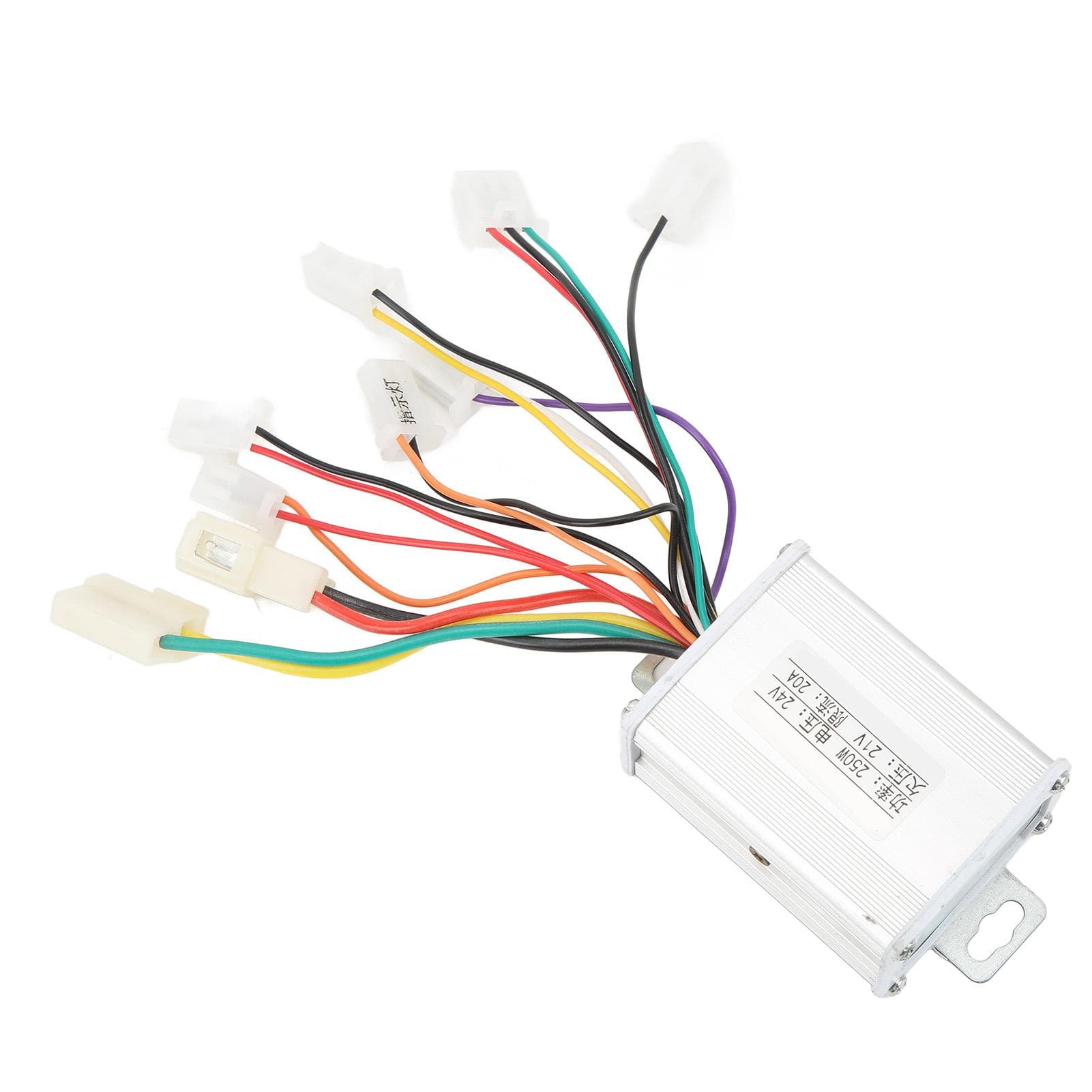 Scooter Brush Motor Controller Electric Bicycle Tricycle Speed Control Box 24V 250W