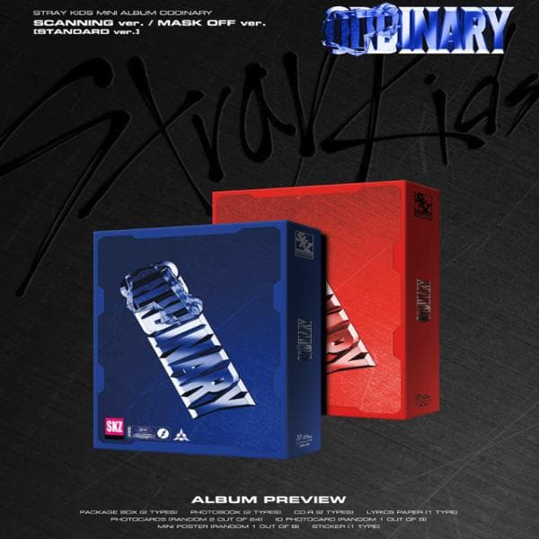STRAY KIDS - 6th Mini Album [ODDINARY](Standard Ver.) Random