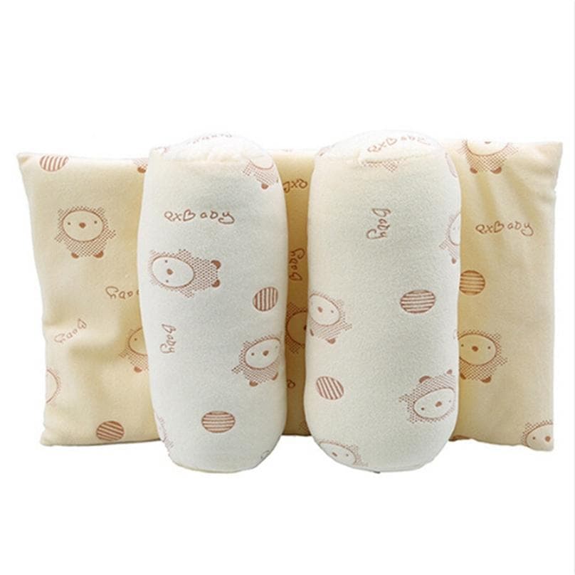 Newborn Baby Infant Pillow Anti-heading Pillow Multi-function Adjustment Pillow beige
