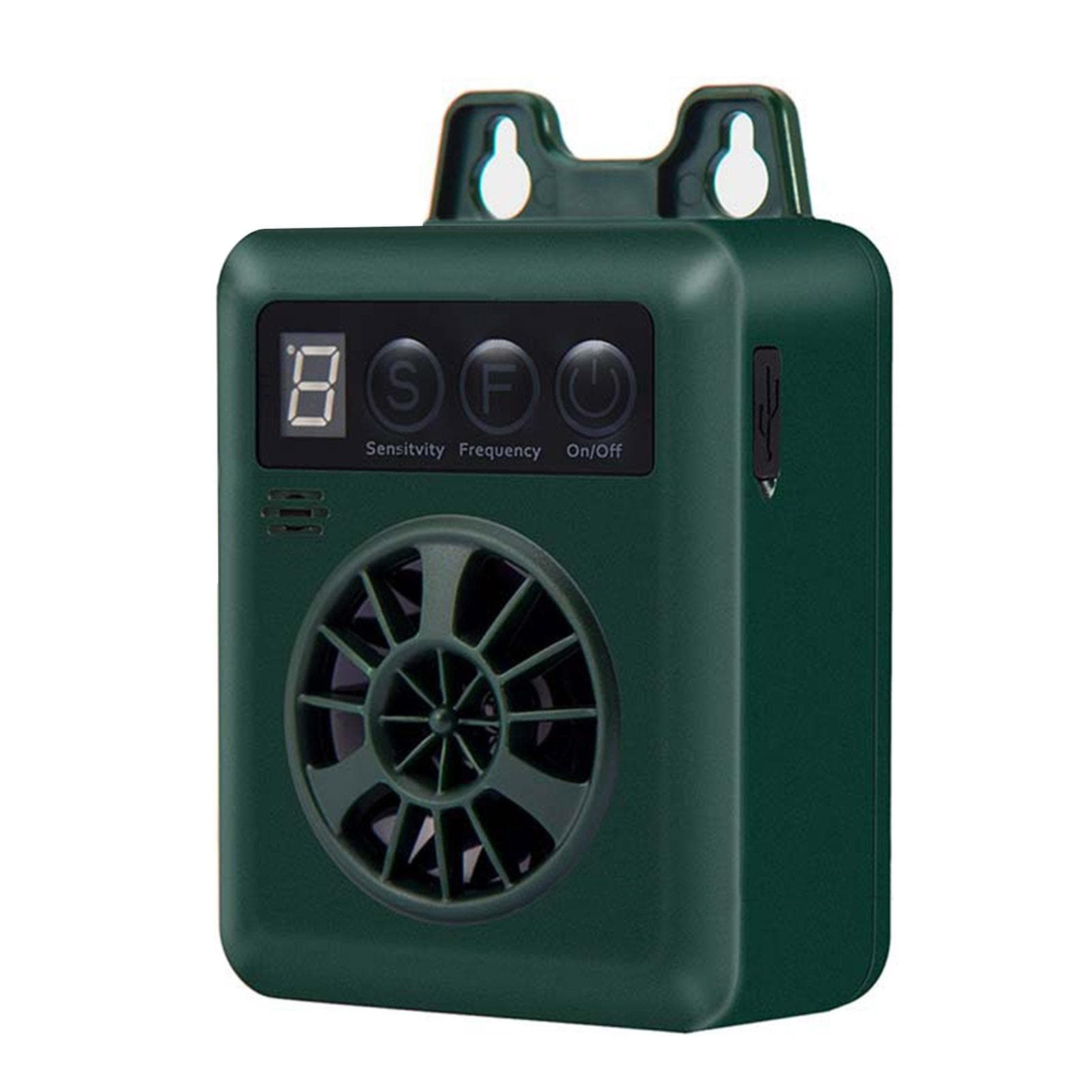 Upgraded Anti Barking Device Mini Bark Control Device with 4 Effective Adjustable Sensitivity and black