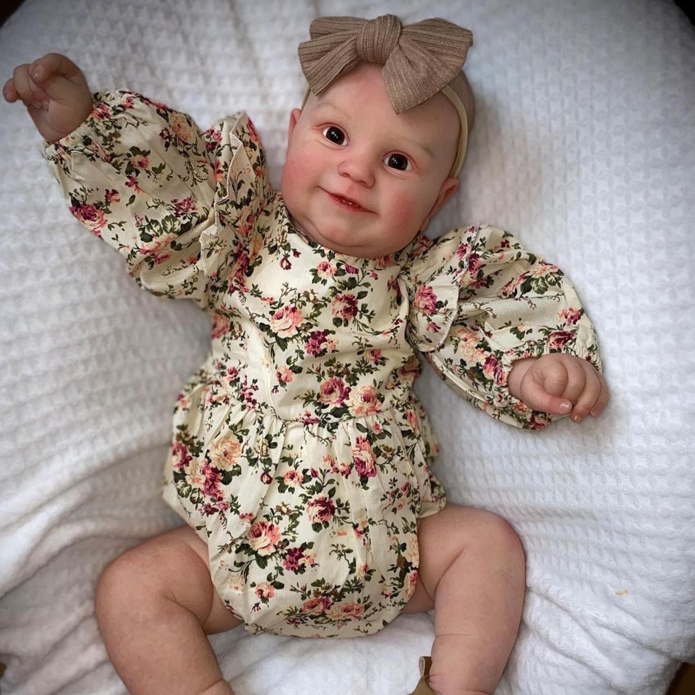 60 CM Reborn Baby 3D Paint Skin With Vein Cloth Body Doll Silicone Toy For Girl Princess Toddler Bebe Artist Collection same as picture