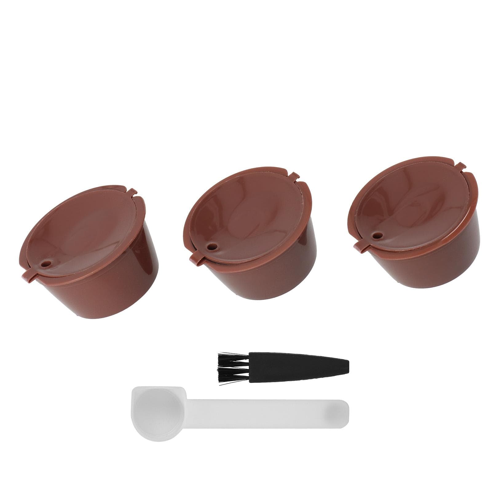 Refillable Capsule Coffee Filter Set Reusable Cafe Tool Fit for Dolce Gusto Coffee MachineCoffee coffee