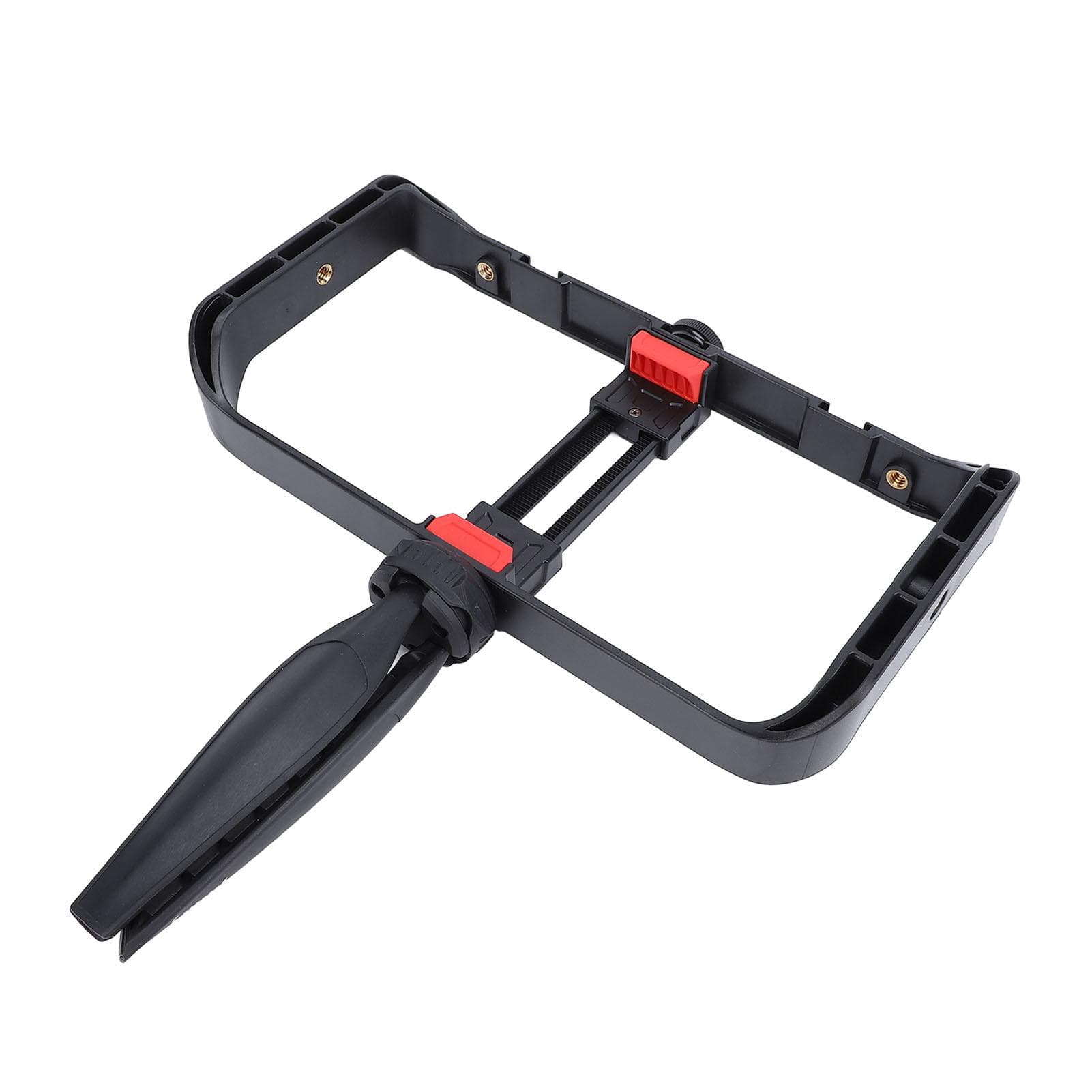 Smartphone Video Rig Filmmaking Vlogging Case Stabilizer Rig with Tripod Cold Shoe Mount 14 Inch