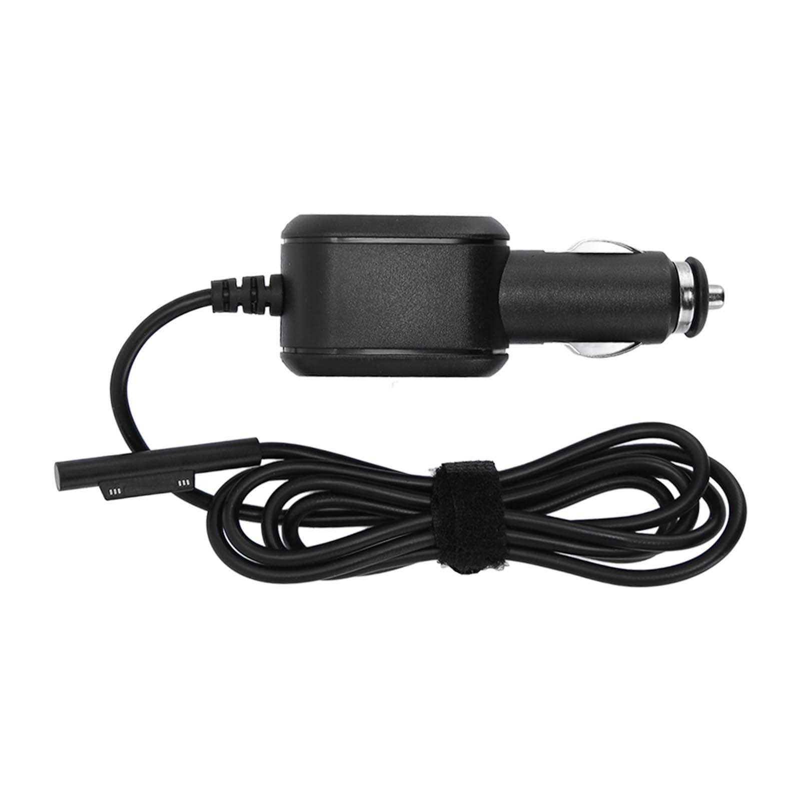 Car Charger for Surface Pro5 Magnetic Interface Car Power Supply Charging Adapter for Microsoft