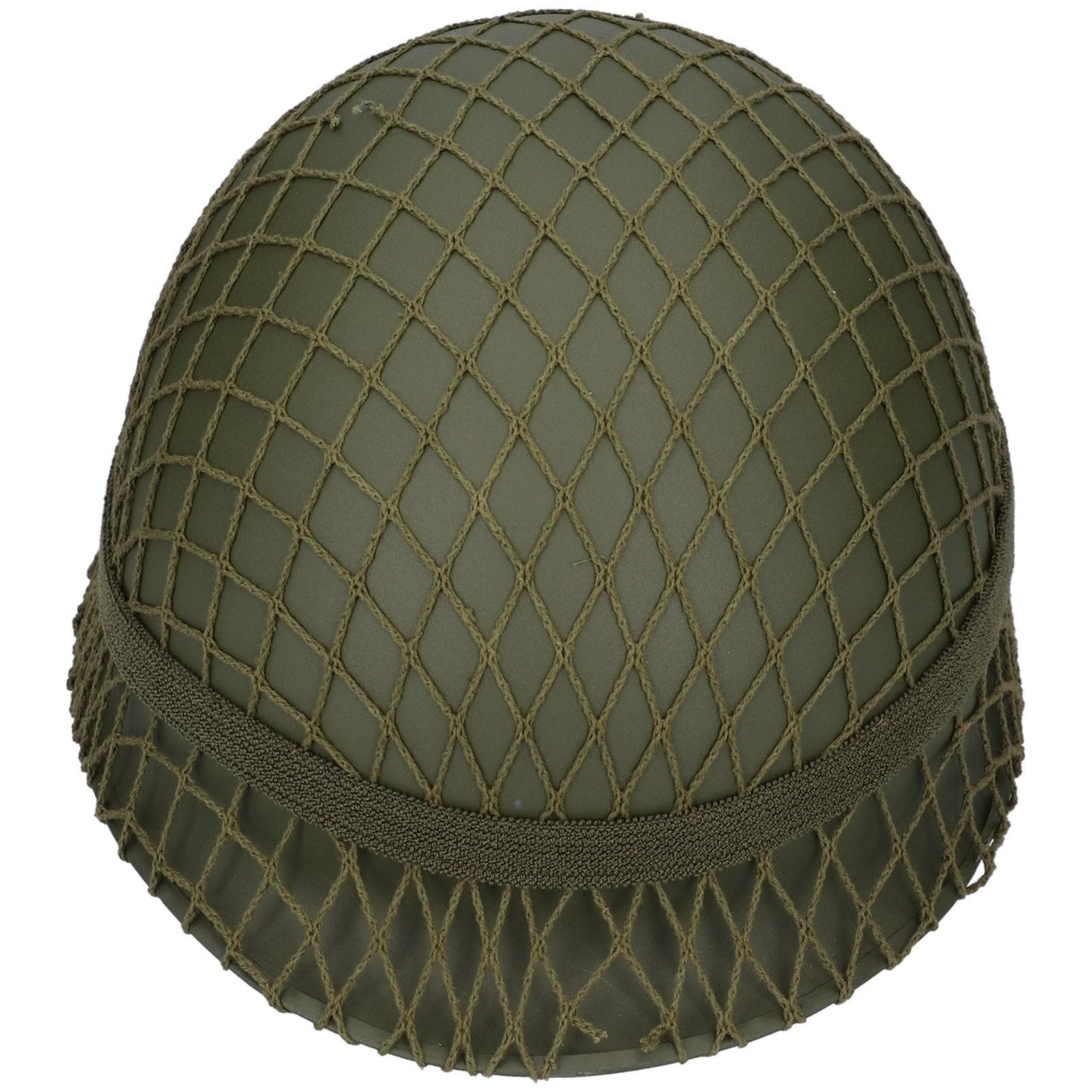 Perfect WWII US Army M1 Green Helmet World War II Classic Helmet with Net and Chin Strap