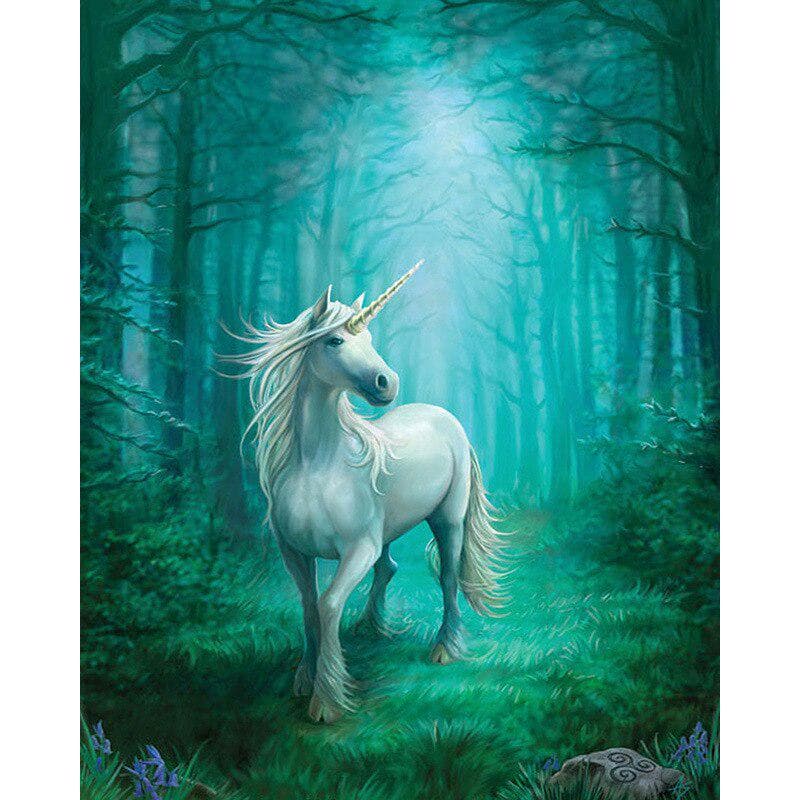 5D Diamond Painting Diy Unicorn Diamond Embroidery Animals Mosaic Kits Cross Stitch 20x30cm