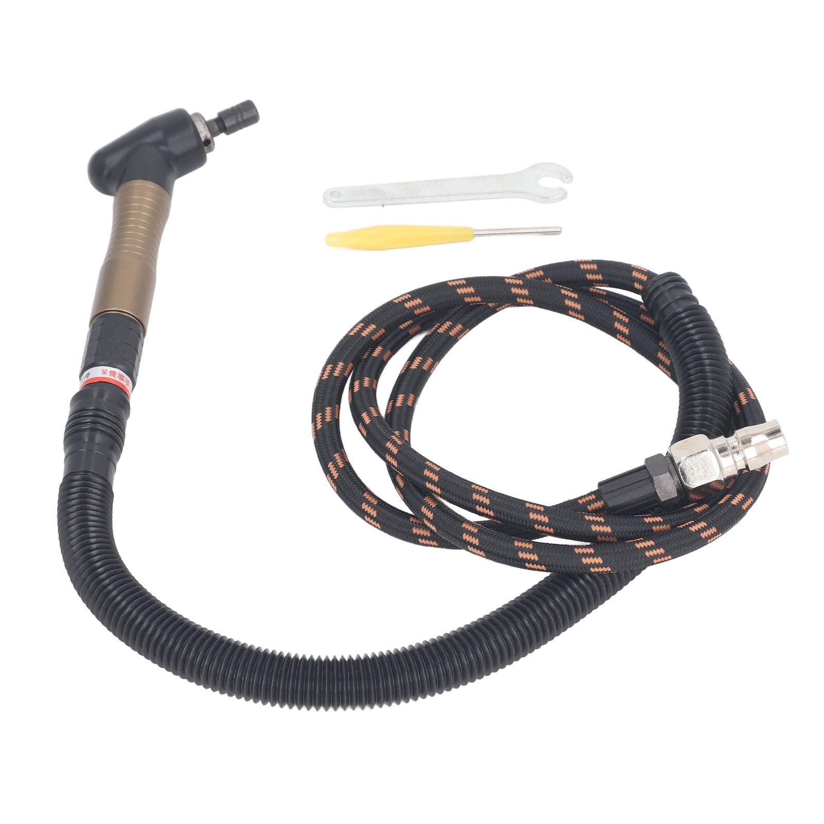 Air Micro Die Grinder Kit Rotary Switch 23500rpm Elbow Pneumatic Grinding Pencil for Polishing