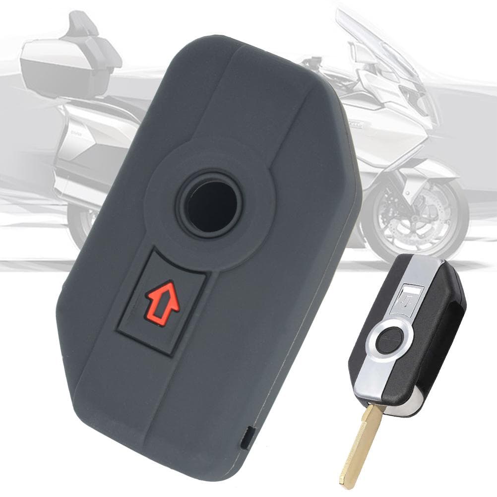 Silicone Key Shell Case Fob Cover For BMW K1600GT R1200GS LC ADV R1250GS ADV F750GS F850GS 2 Button Remote Control Keyless