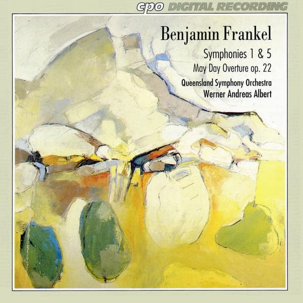 CD FRANKEL, ALBERT; QUEENSLAND SYMPHON - Frankel: Syms 1 & 5 9992402 cpo 1994 Europe Classical Used
