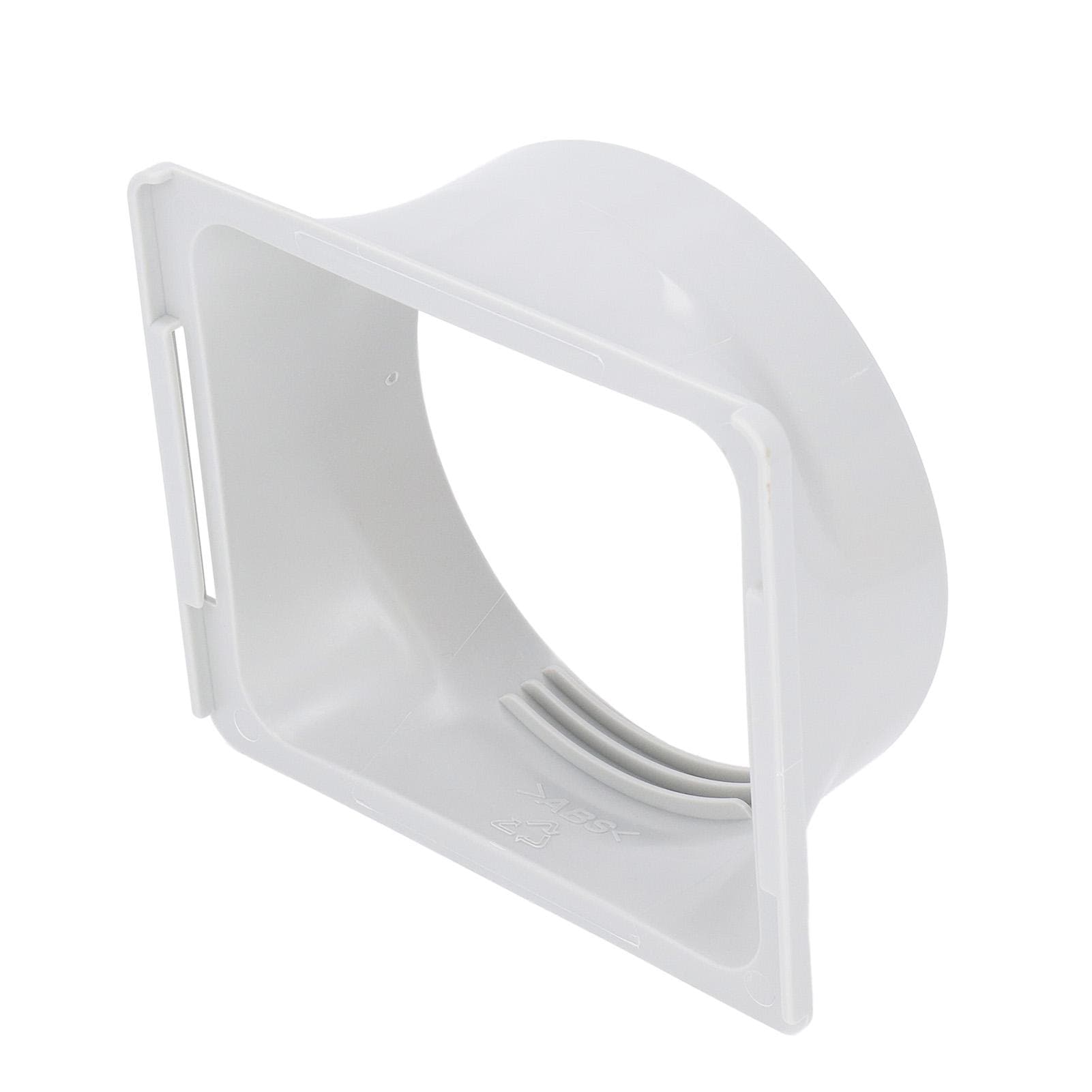 Air Conditioner Exhaust Hose Coupler Universal Thread Design ABS Square to Round Portable Exhaust