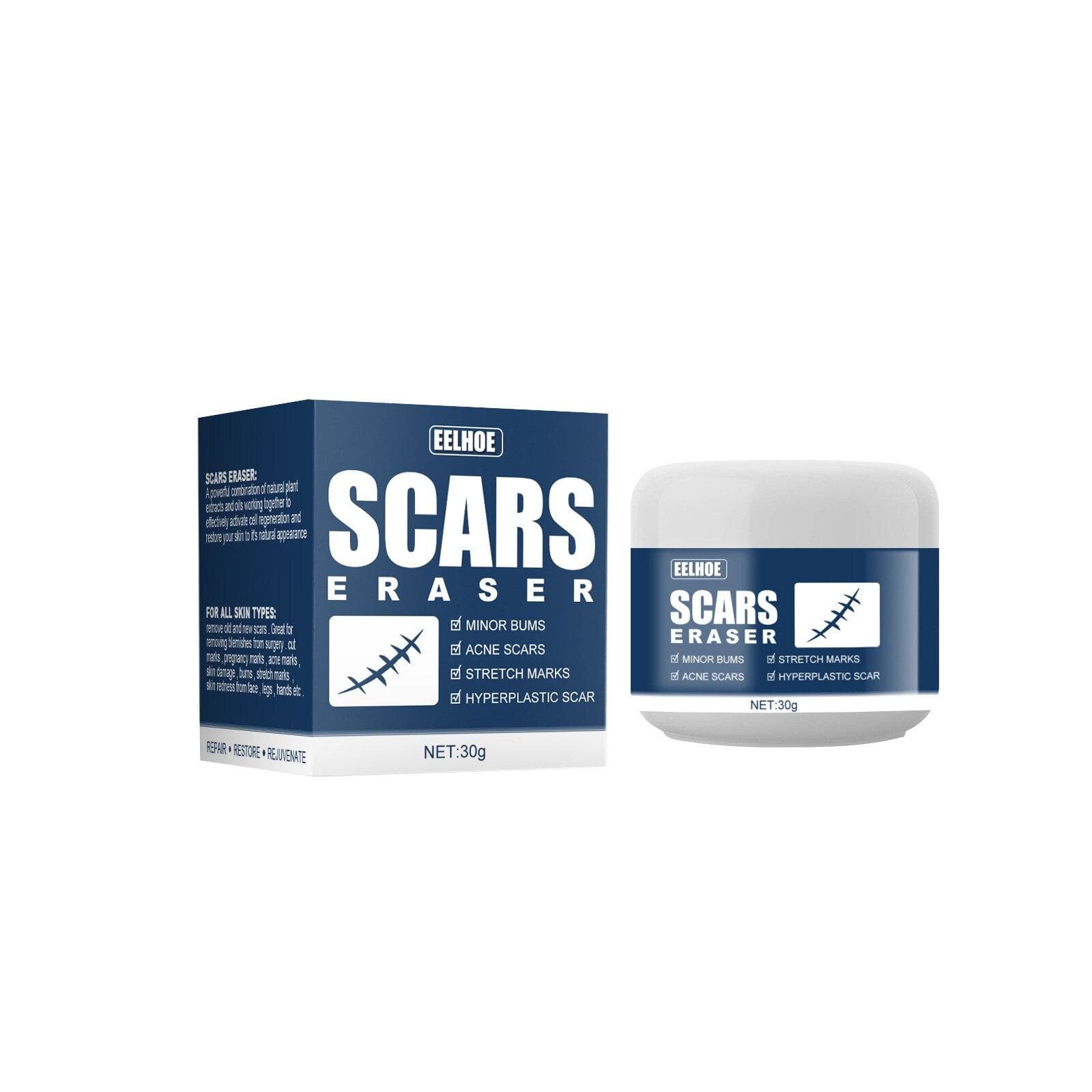 EELHOE Scar Removal Cream Acne Scars Gel Stretch Marks Surgical Scar Burn for Body Pigmentation Corrector Acne Spots Repair Care 30g