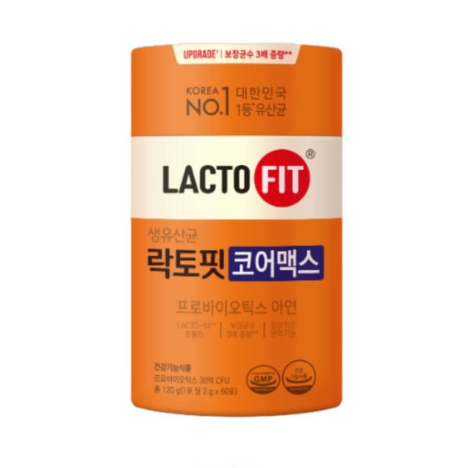 [Chong Kun Dang] Upgrade LactoFit 5X Probiotics 6 Types Core (60 Sticks)