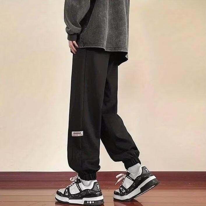 Spring and Summer Loose Trousers for Men's Wardrobe Pants Design Trendy Sports Versatile and Handsome Casual Pants 3XL