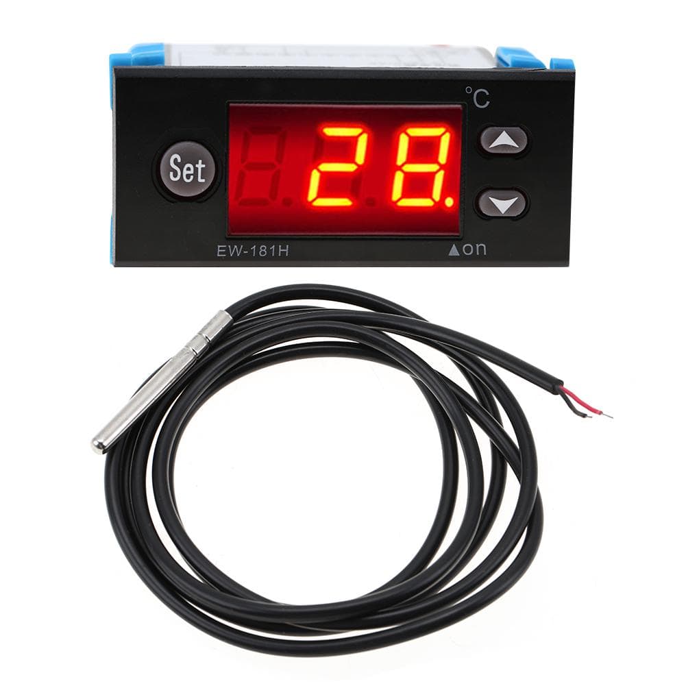 EW?181H Digital Temperature Controller Thermostat EW?181H Temperature Control Meter