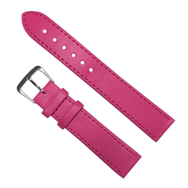 Universal Replacement Watch Belt Writst Watch Band Watch Srtap Fashion 10/12/14/16/18/20/22/24mm 22mm rose red