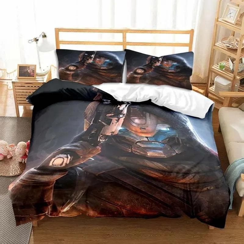 Game Destiny Bedding Set Boys Girls Twin Queen Size Duvet Cover Pillowcase Bed Kids Adult Fashion Home Textile Customizable 70x133cm 2pcs
