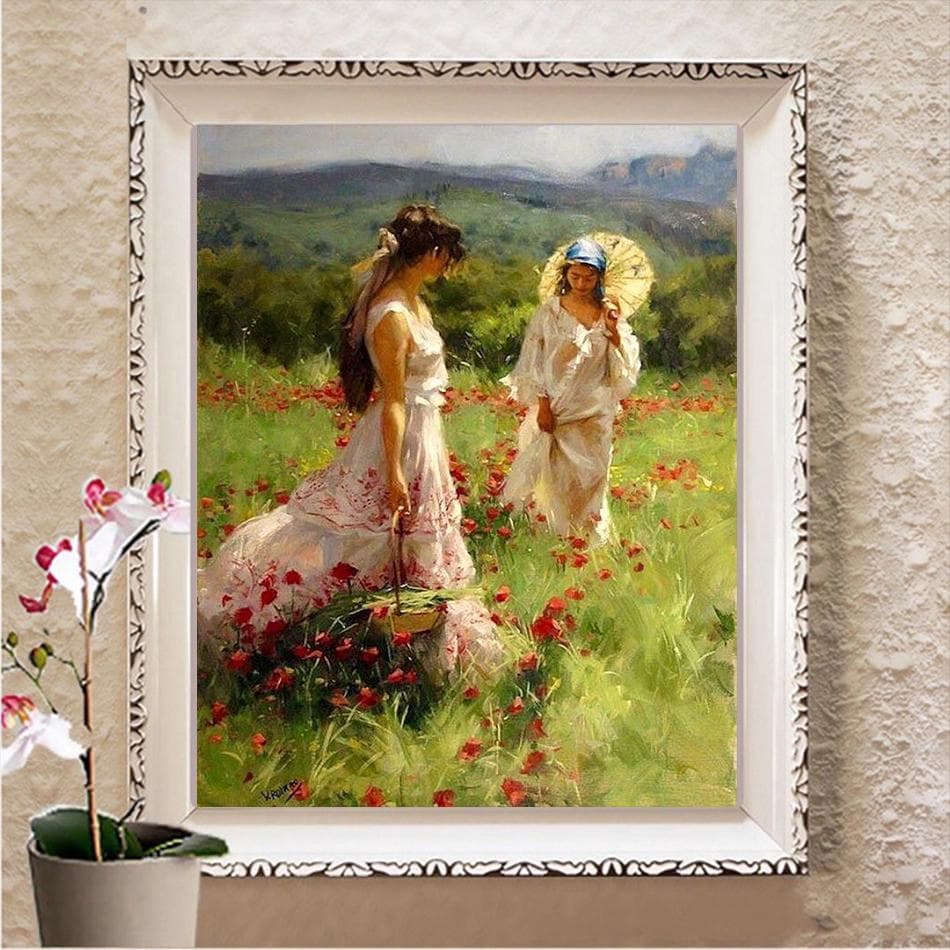 DIY 5D Diamond Painting Full Square Cross Stitch Diamond Embroidery Mosaic Art Picture of Rhinestones Decor Gift Full Square 20X30CM