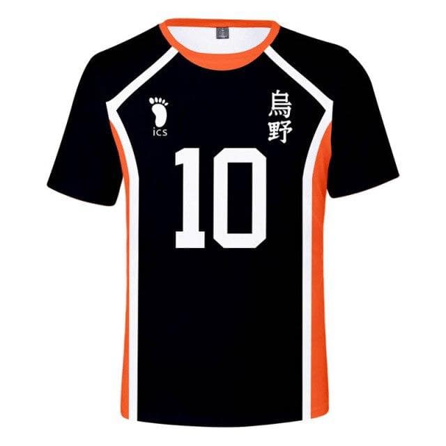 New Anime Haikyuu Cosplay Costume Hinata Shoyo 3d T -Shirt Karasuno High School Volleyball Tops Kageyama Tobio Teenage Sweatshirt S