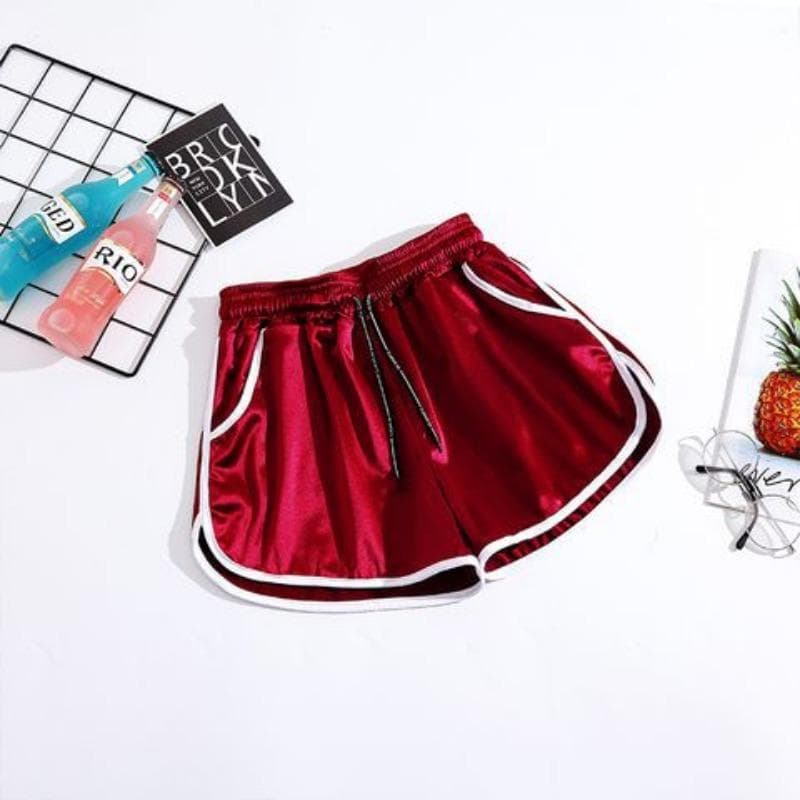 Loose Plus Size Thin Quick-drying Sports Shorts for Women In Spring and Summer New High-waist Wide-leg Jogging Fitness Pants 5XL